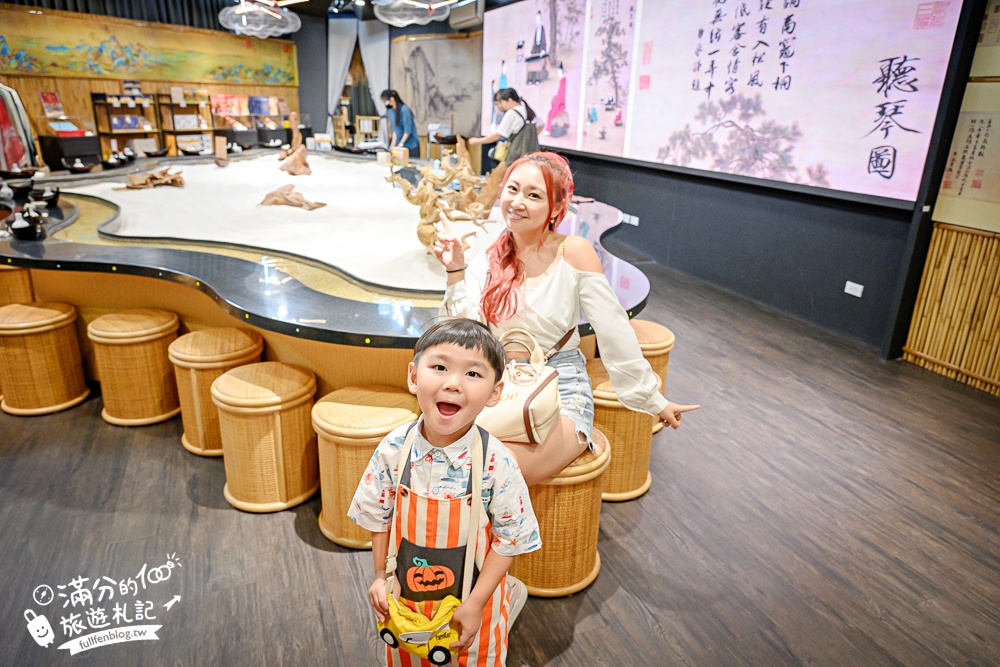 【關廟服務區】免費體驗赤壁茶寮流水茶席.小船送茶飲糕點好特別.還能體驗漢服認識北宋茶文化!