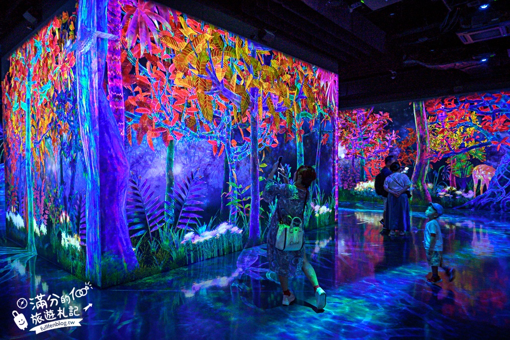 九州【福岡teamLab森林玩樂攻略】福岡親子景點推薦.充滿驚喜大型美術館.魅力四射的花花世界!
