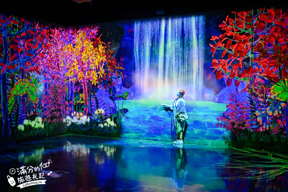 九州【福岡teamLab森林玩樂攻略】福岡親子景點推薦.充滿驚喜大型美術館.魅力四射的花花世界!