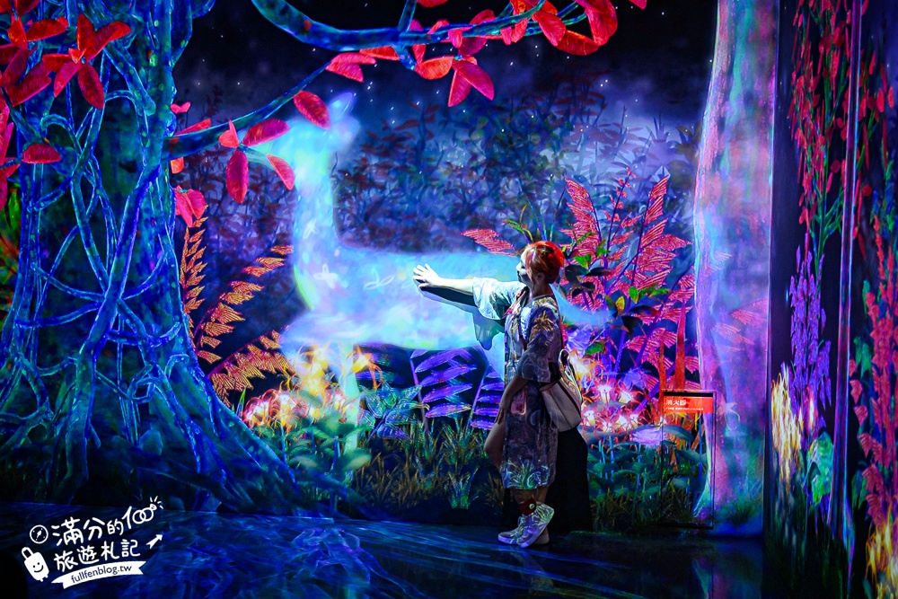 九州【福岡teamLab森林玩樂攻略】福岡親子景點推薦.充滿驚喜大型美術館.魅力四射的花花世界!