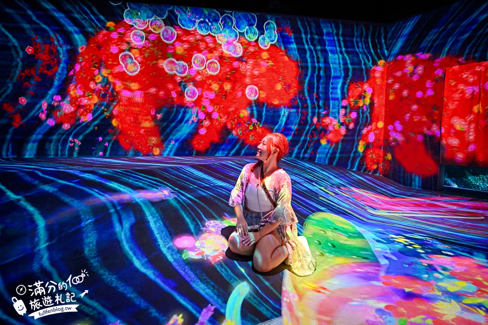 九州【福岡teamLab森林玩樂攻略】福岡親子景點推薦.充滿驚喜大型美術館.魅力四射的花花世界!