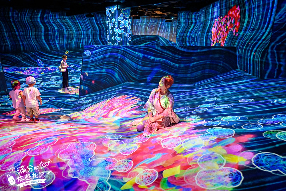 九州【福岡teamLab森林玩樂攻略】福岡親子景點推薦.充滿驚喜大型美術館.魅力四射的花花世界!