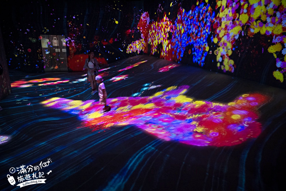 九州【福岡teamLab森林玩樂攻略】福岡親子景點推薦.充滿驚喜大型美術館.魅力四射的花花世界!