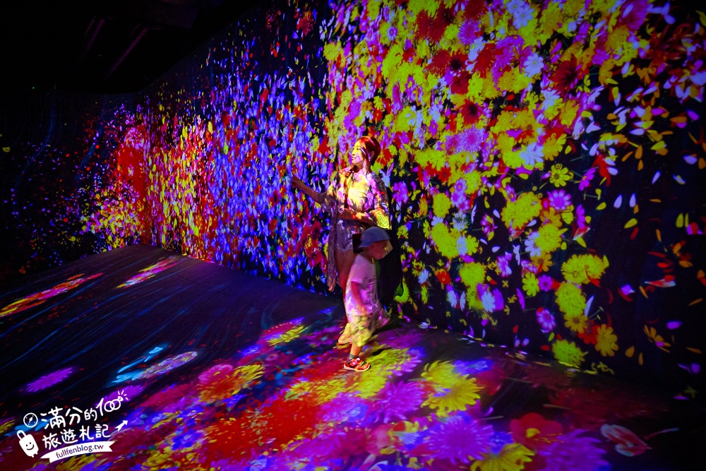 九州【福岡teamLab森林玩樂攻略】福岡親子景點推薦.充滿驚喜大型美術館.魅力四射的花花世界!