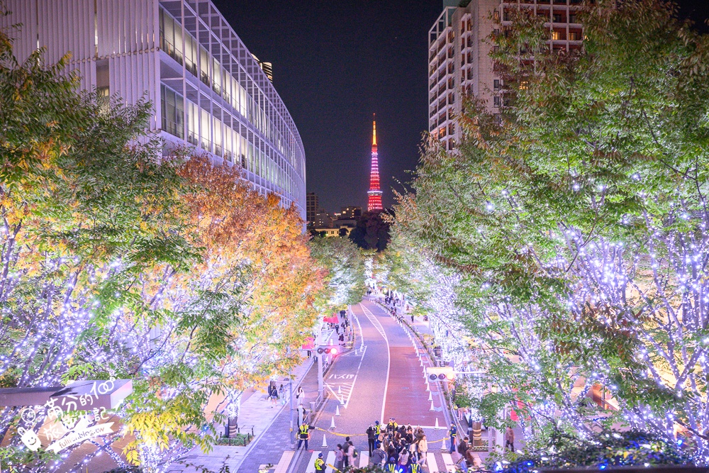 【2025東京六本木聖誕節】最佳拍照位置＆點燈時間,季節限定的耶誕白雪燈海,還能輕鬆眺望東京鐵塔!