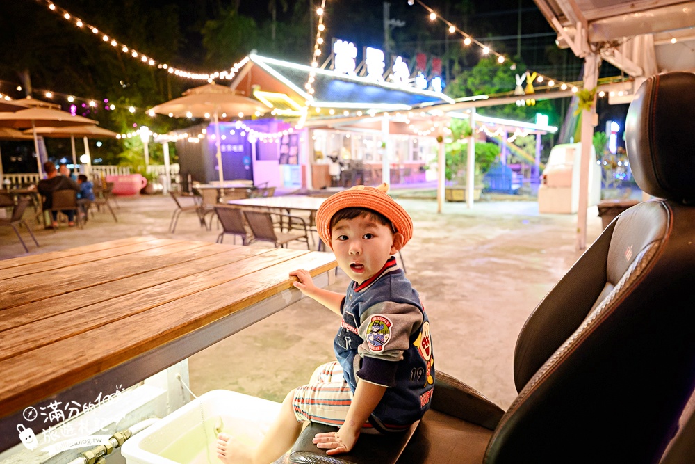 【華山賞景台泡腳.咖啡.燒烤】古坑夜景咖啡推薦,吃鍋泡腳兼賞夜,一次療癒到位,雲林最舒服的夜景體驗!