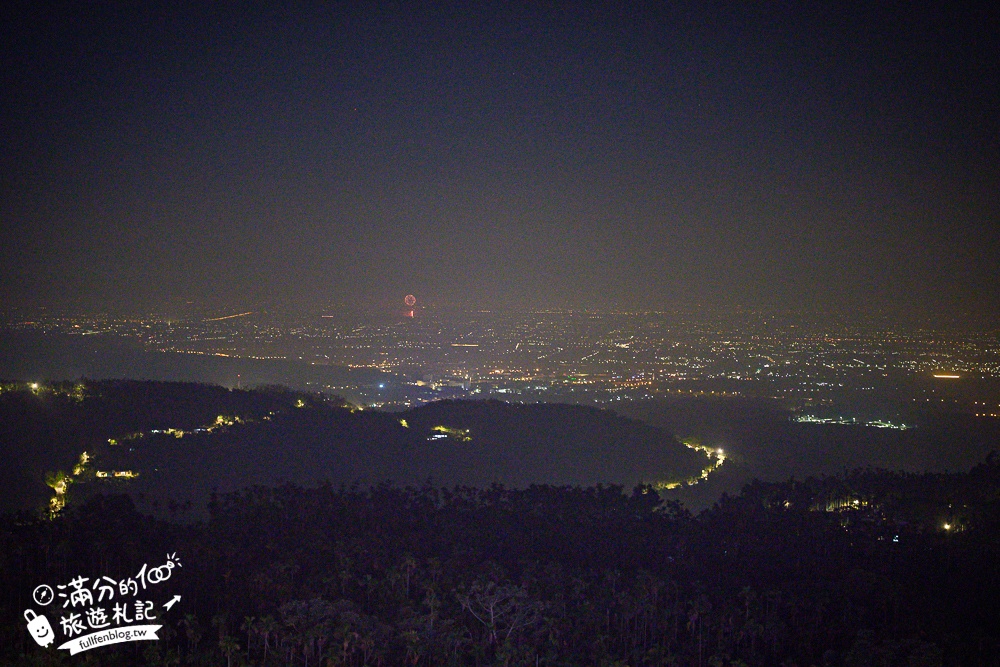 【華山賞景台泡腳.咖啡.燒烤】古坑夜景咖啡推薦,吃鍋泡腳兼賞夜,一次療癒到位,雲林最舒服的夜景體驗!