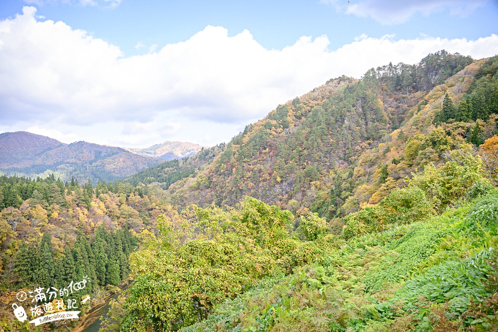 【福島第一只見線鐵橋觀景台】交通方式&火車通行時刻表.鐵道迷必朝聖的仙境美景,日本鐵道景色天花板!