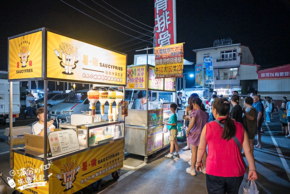 【斗六觀光夜市】雲林規模最大夜市!每週只營業週二六日.TOP10人氣美食遊戲推薦!