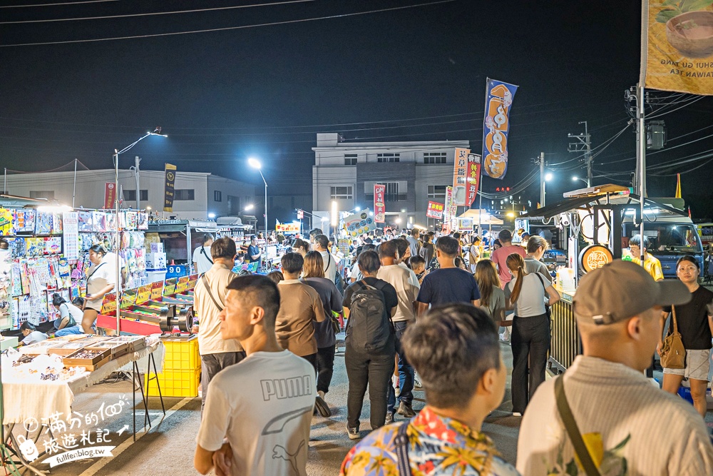 【斗六觀光夜市】雲林規模最大夜市!每週只營業週二六日.TOP10人氣美食遊戲推薦!