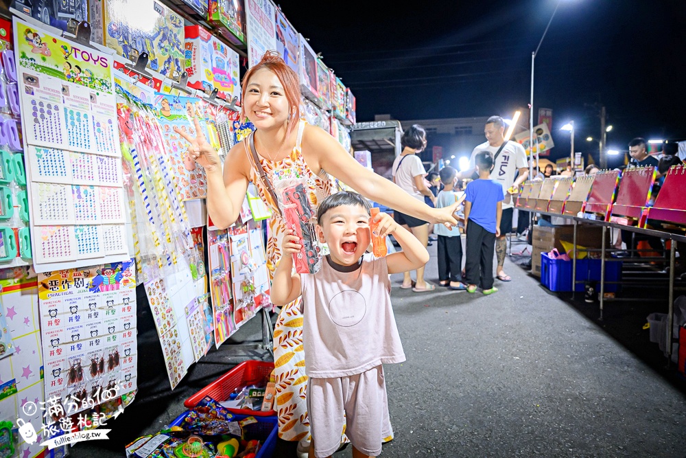 【斗六觀光夜市】雲林規模最大夜市!每週只營業週二六日.TOP10人氣美食遊戲推薦!
