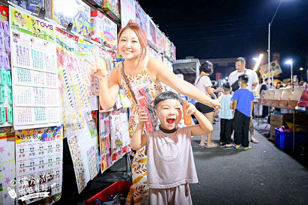 【斗六觀光夜市】雲林規模最大夜市!每週只營業週二六日.TOP10人氣美食遊戲推薦!