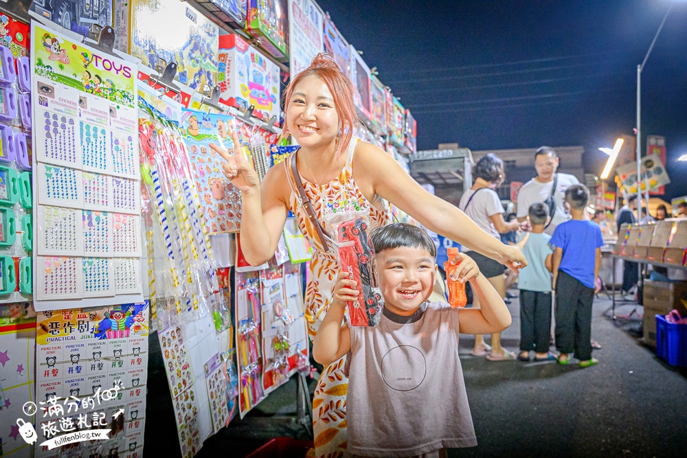 【斗六觀光夜市】雲林規模最大夜市!每週只營業週二六日.TOP10人氣美食遊戲推薦!