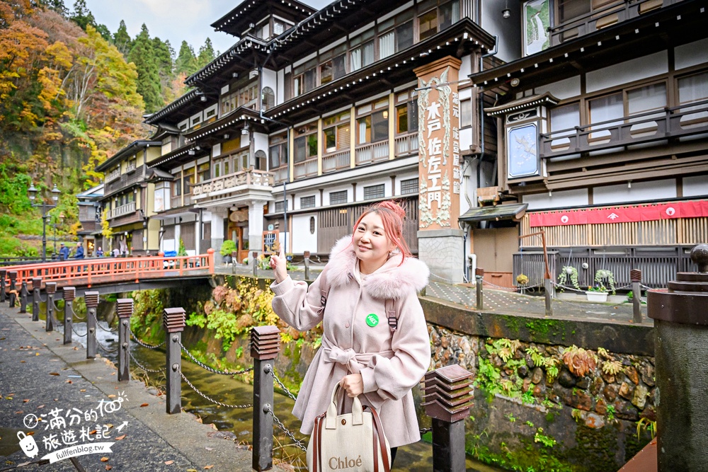 【銀山溫泉散策一日遊】日本東北山形必玩景點.走進阿信的故鄉.泡溫泉.穿和服.玩拍大正時期建築.吃溫泉饅頭!
