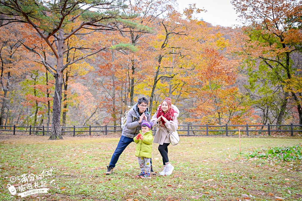 日本東北【鳴子峽】宮城賞楓景點推薦.走峽谷.賞紅楓.看奇岩.觀瀑布.必拍大深沢橋壯闊的拱橋景觀!