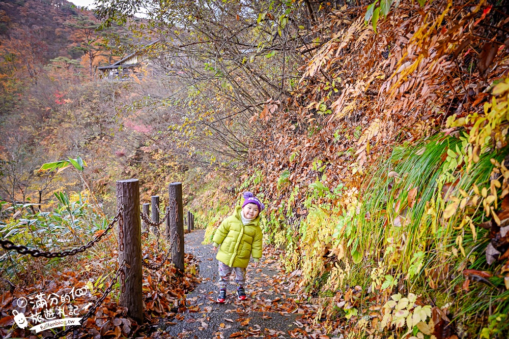 日本東北【鳴子峽】宮城賞楓景點推薦.走峽谷.賞紅楓.看奇岩.觀瀑布.必拍大深沢橋壯闊的拱橋景觀!