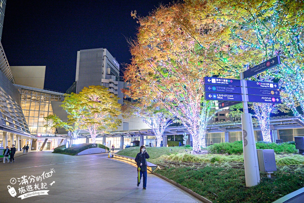 【2025東京六本木聖誕節】最佳拍照位置＆點燈時間,季節限定的耶誕白雪燈海,還能輕鬆眺望東京鐵塔!