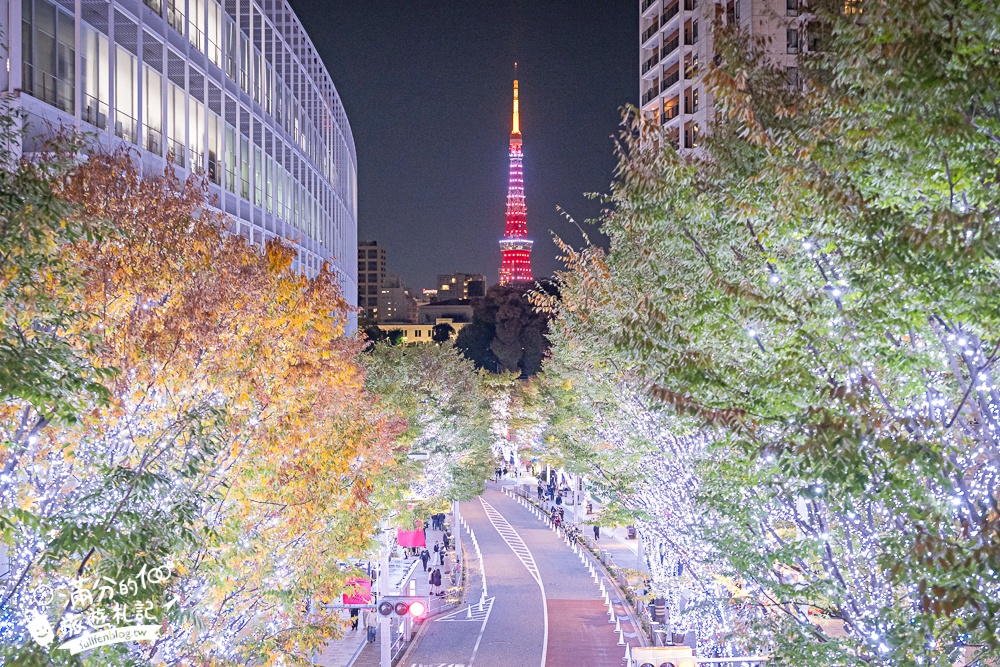 【2025東京六本木聖誕節】最佳拍照位置＆點燈時間,季節限定的耶誕白雪燈海,還能輕鬆眺望東京鐵塔!