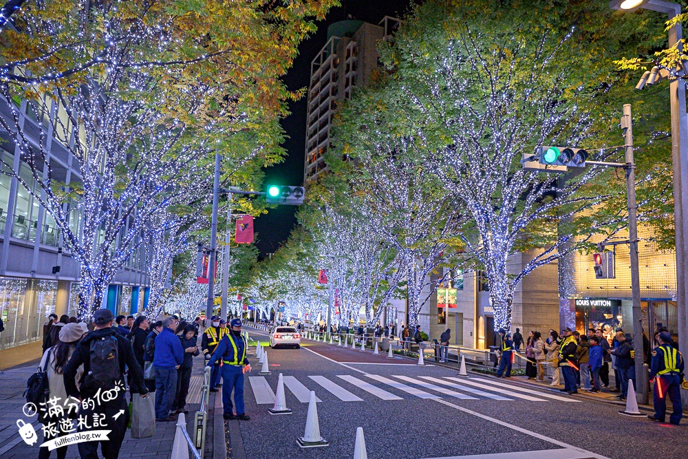 【2025東京六本木聖誕節】最佳拍照位置＆點燈時間,季節限定的耶誕白雪燈海,還能輕鬆眺望東京鐵塔!