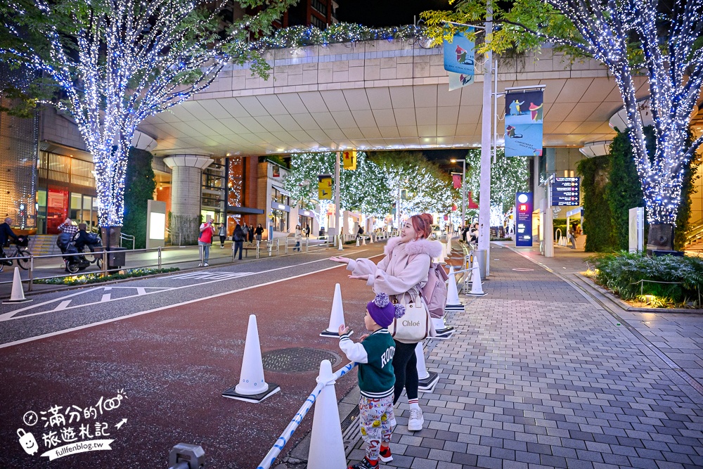 【2025東京六本木聖誕節】最佳拍照位置＆點燈時間,季節限定的耶誕白雪燈海,還能輕鬆眺望東京鐵塔!