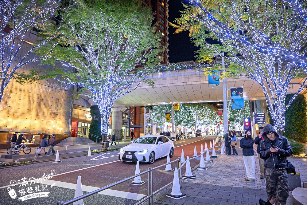 【2025東京六本木聖誕節】最佳拍照位置＆點燈時間,季節限定的耶誕白雪燈海,還能輕鬆眺望東京鐵塔!