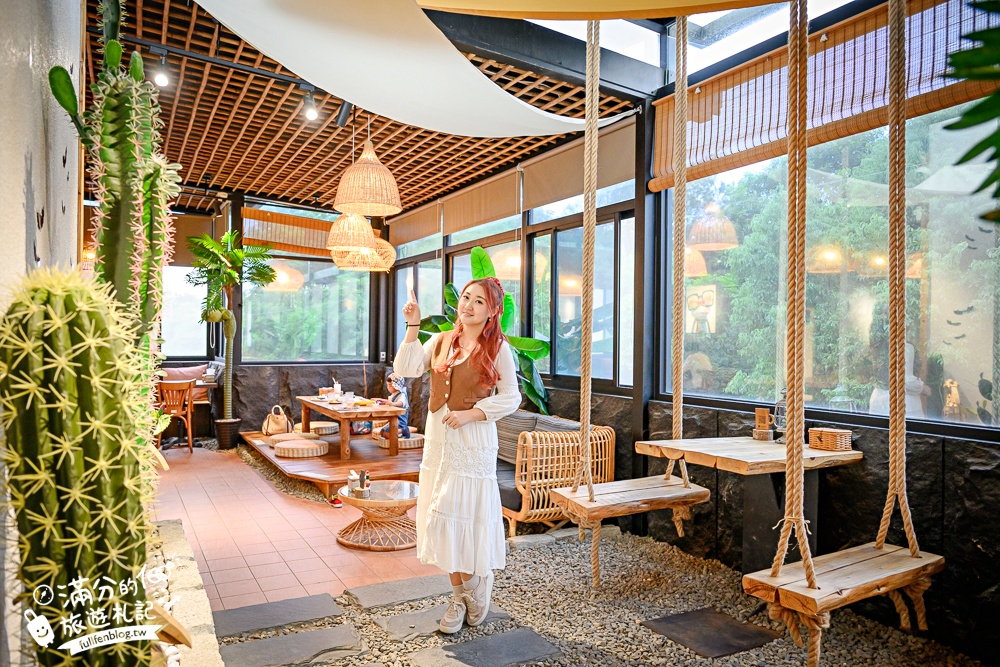 宜蘭【這浬咖啡文創所】隱身衝浪勝地的峇里島咖啡館.供應早午餐.Pizza.甜點和鬆餅,玩頭城也能有秒出國的FU