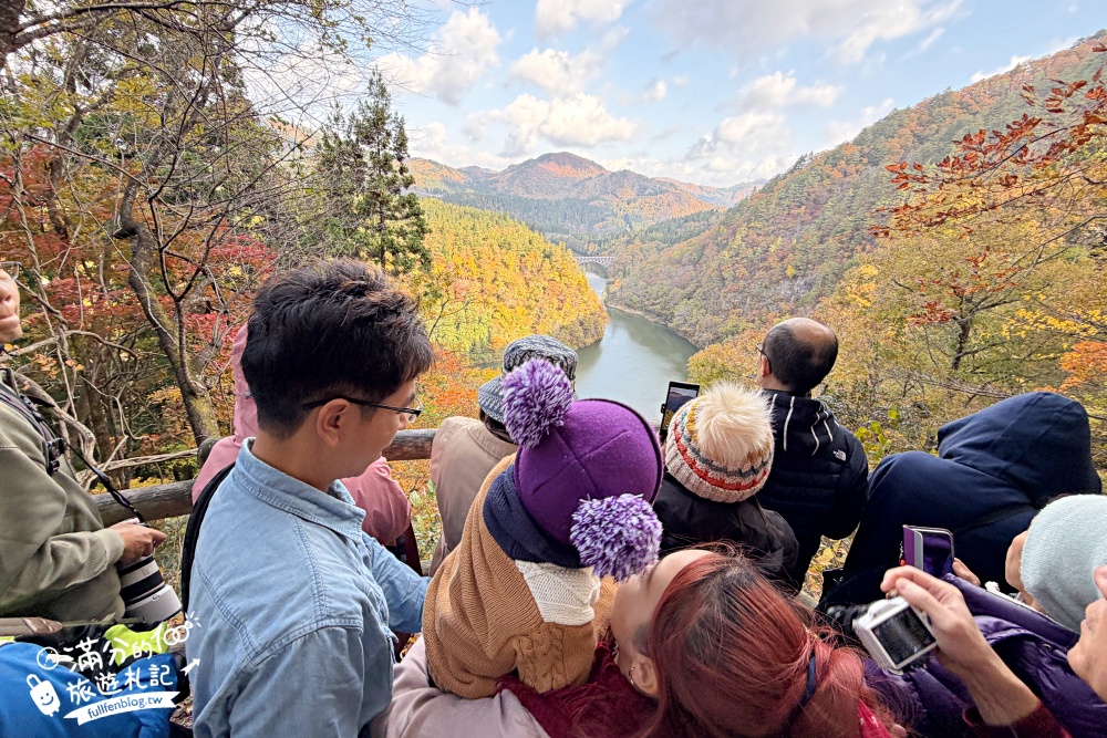 【福島第一只見線鐵橋觀景台】交通方式&火車通行時刻表.鐵道迷必朝聖的仙境美景,日本鐵道景色天花板!