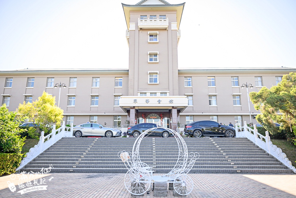 雲林住宿推薦【翠華會館】一泊二食開箱體驗,跨年專案只要$3960,百萬景觀頂樓煙火精彩又放鬆!