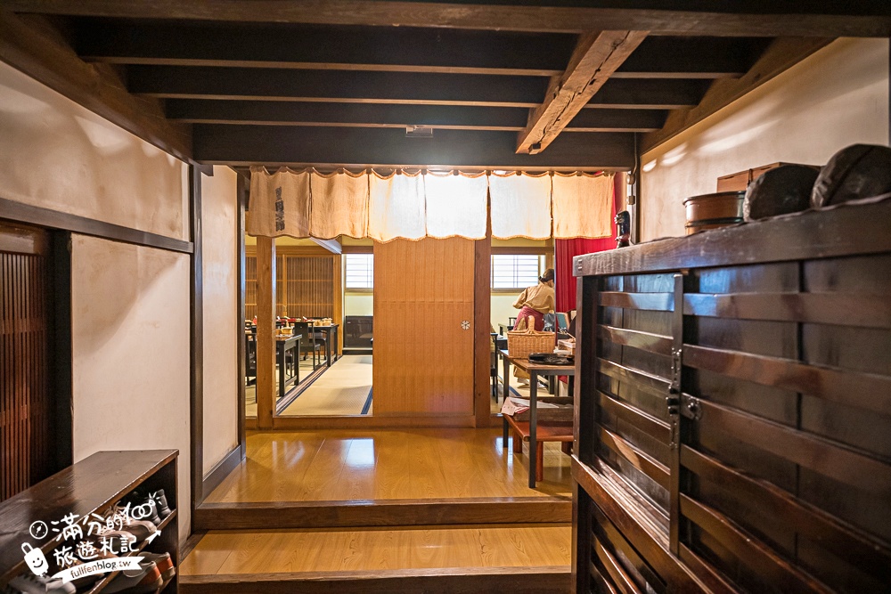 福島會津若松必吃美食【田季野輪箱飯】圓形木盒傳統料理～掀開的瞬間,完全就是香氣爆擊