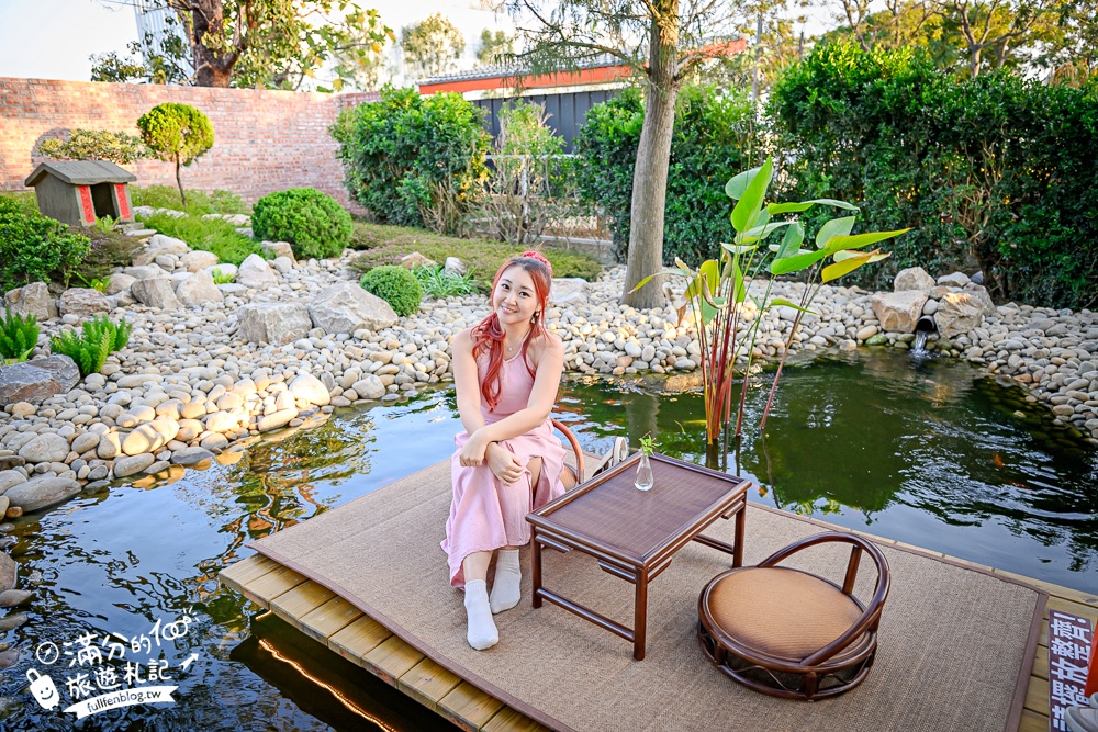 雲林【虎珍堂森之院】免門票禪風日式庭院.必吃薯燒包&地瓜豆腐冰,還能近距離餵小羊唷