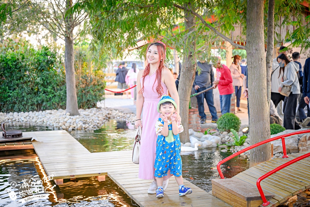 雲林【虎珍堂森之院】免門票禪風日式庭院.必吃薯燒包&地瓜豆腐冰,還能近距離餵小羊唷