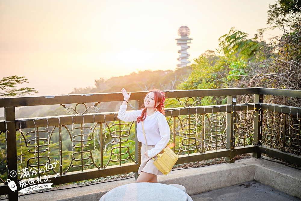 南投景點【松柏嶺受天宮】海拔400公尺的廟宇宮殿，同時看彰化南投,全新龜蛇立體彩繪地景好震撼~180度超廣角觀景視野!