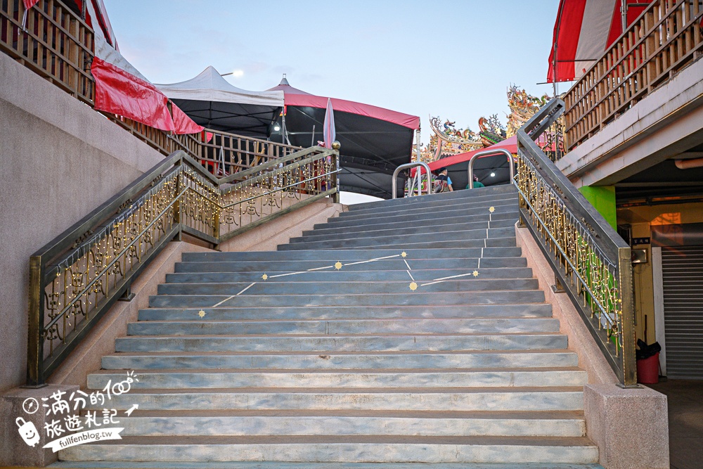 南投景點【松柏嶺受天宮】海拔400公尺的廟宇宮殿，同時看彰化南投,全新龜蛇立體彩繪地景好震撼~180度超廣角觀景視野!