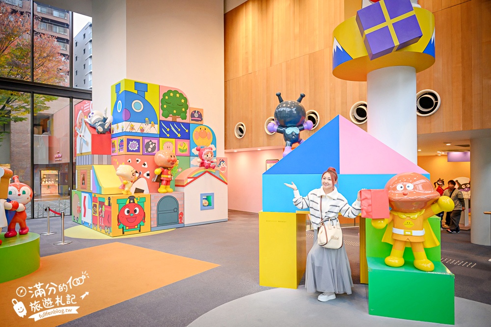【仙台麵包超人兒童博物館&購物商場】仙台必玩親子景點.擁有讓小孩快樂的魔法童話小鎮!