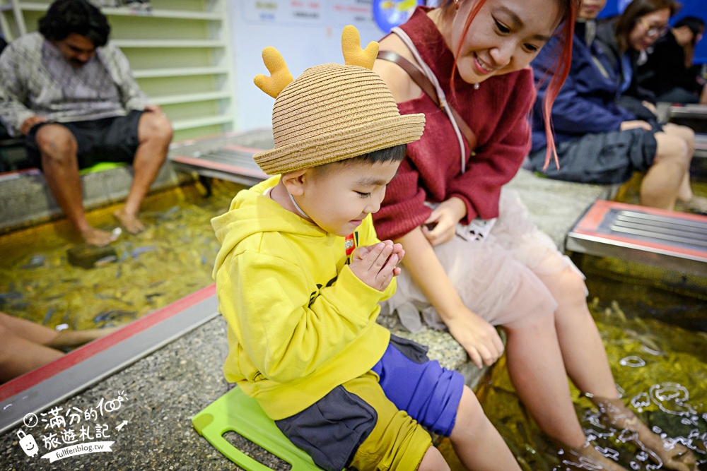 宜蘭【礁溪湯圍溝重口味溫泉魚】膽小勿入池！巨無霸溫泉魚挑戰營,銅板價門票,當日不限時進出玩樂