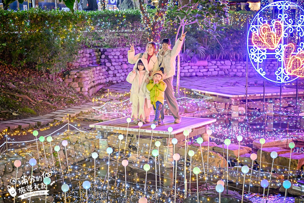 【2025礁溪溫泉燈花季】最新活動資訊＆點燈時間,一期一會的冬戀蘭陽銀河燈海.泡溫泉.賞花燈.吃美食!