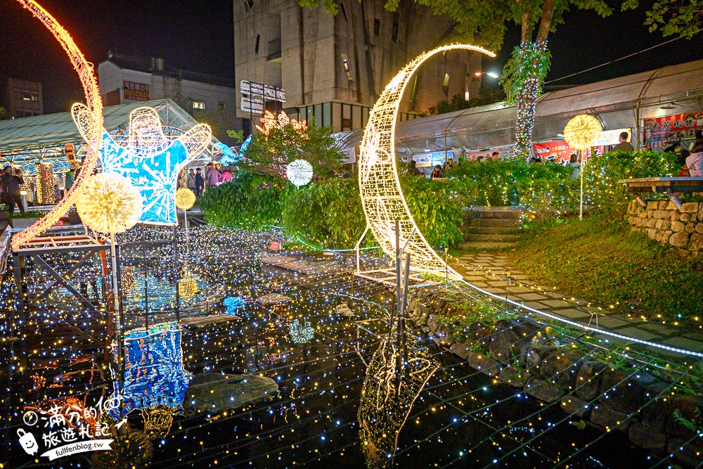 【2025礁溪溫泉燈花季】最新活動資訊＆點燈時間,一期一會的冬戀蘭陽銀河燈海.泡溫泉.賞花燈.吃美食!