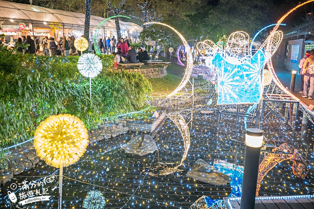 【2025礁溪溫泉燈花季】最新活動資訊＆點燈時間,一期一會的冬戀蘭陽銀河燈海.泡溫泉.賞花燈.吃美食!