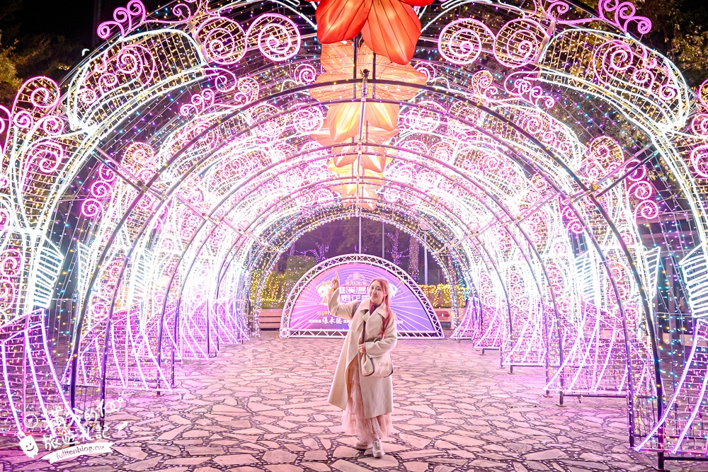 【2025礁溪溫泉燈花季】最新活動資訊＆點燈時間,一期一會的冬戀蘭陽銀河燈海.泡溫泉.賞花燈.吃美食!