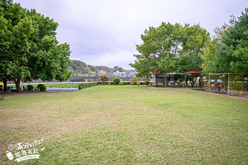 苗栗【興品園草莓農場】這不僅是高架親子草莓園.根本是兒童遊戲場,免費玩不限時,還有玻璃屋咖啡館~超狂!