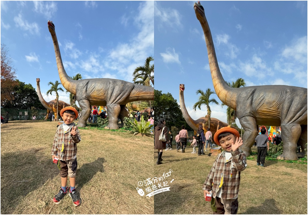 【恐龍大復活關渡探險樂園】1500坪的沉浸式恐龍世界,TOP4必玩恐龍互動體驗＆門票玩樂攻略!