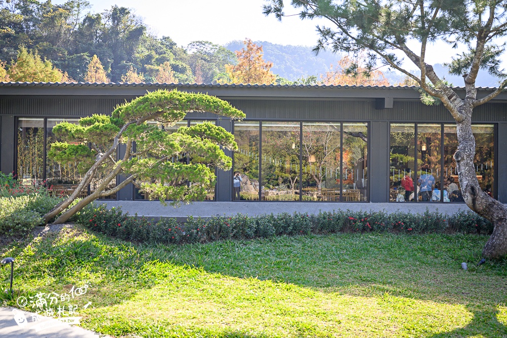南投新景點【春秋山林】國姓山林後花園,泡足湯.吃美食.漫步日式松林庭院好愜意!