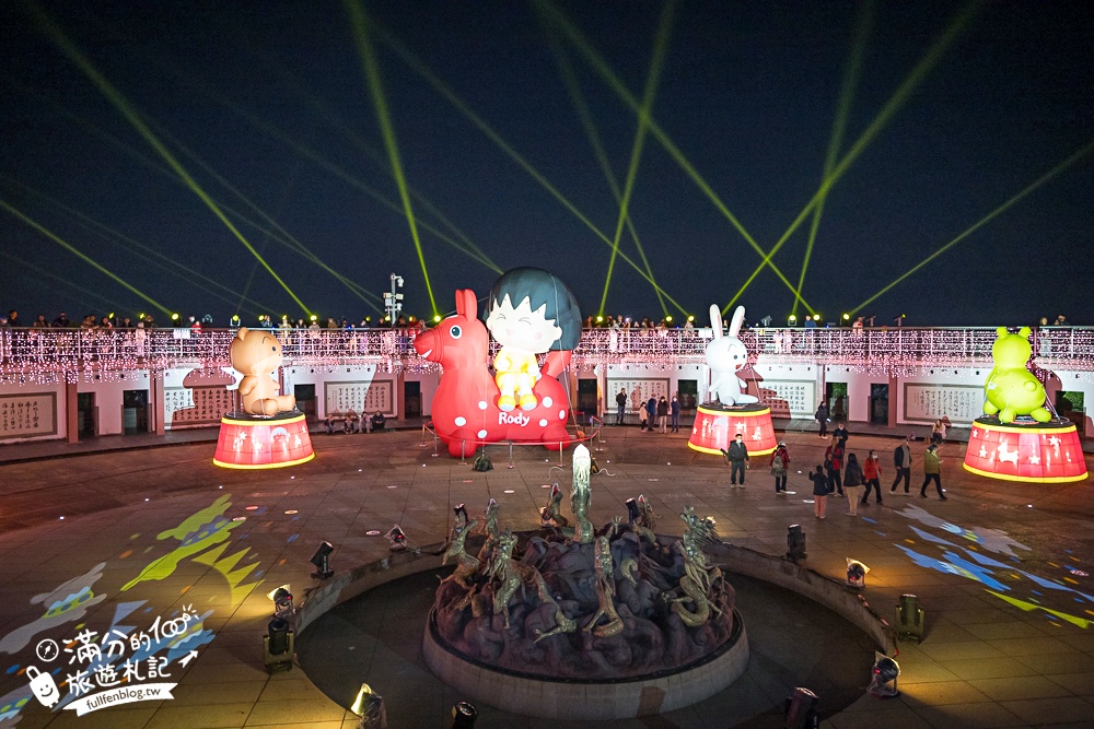 【2026彰化月影燈季】最新活動資訊.櫻桃小丸子跳跳馬戲團.Rody和旋轉木馬通通免費玩!