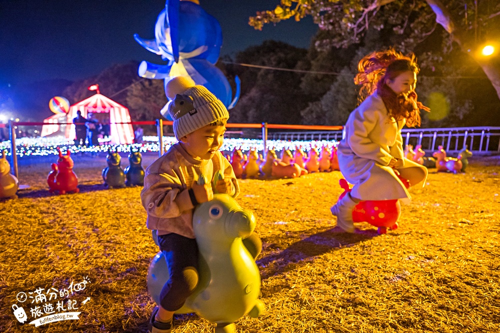【2026彰化月影燈季】最新活動資訊.櫻桃小丸子跳跳馬戲團.Rody和旋轉木馬通通免費玩!