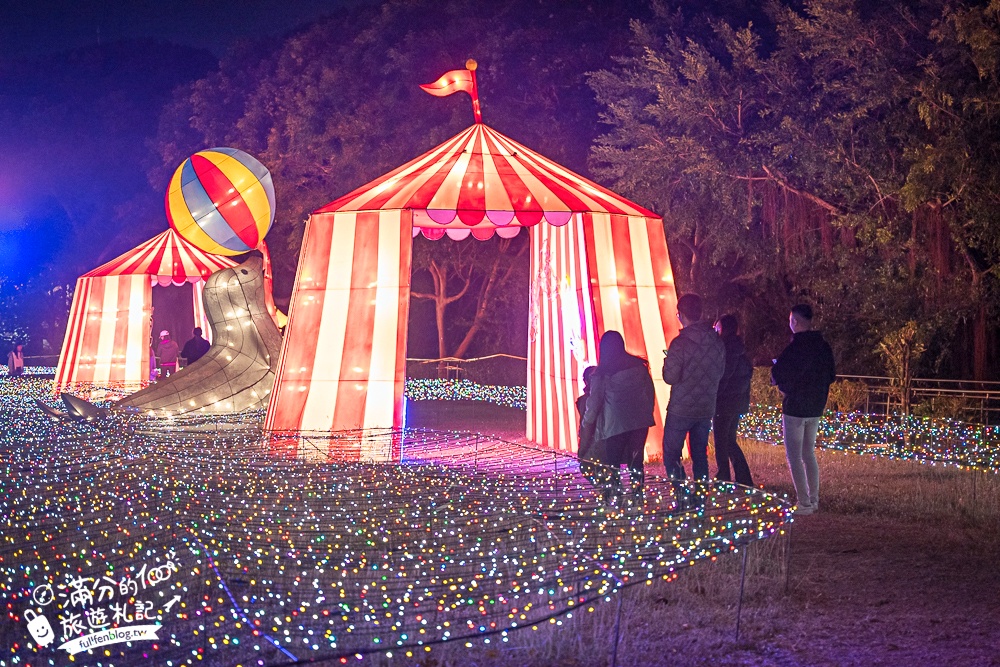 【2026彰化月影燈季】最新活動資訊.櫻桃小丸子跳跳馬戲團.Rody和旋轉木馬通通免費玩!