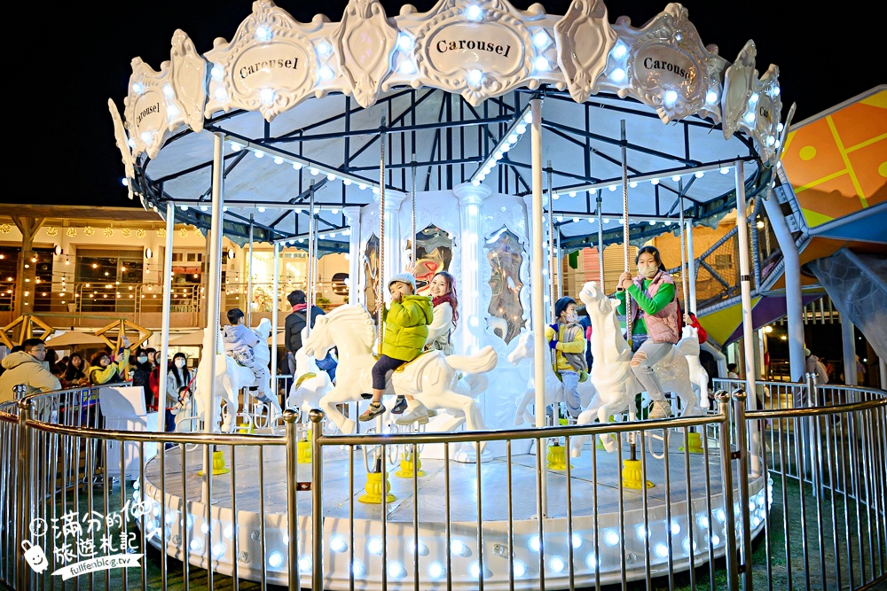 【2026彰化月影燈季】最新活動資訊.櫻桃小丸子跳跳馬戲團.Rody和旋轉木馬通通免費玩!