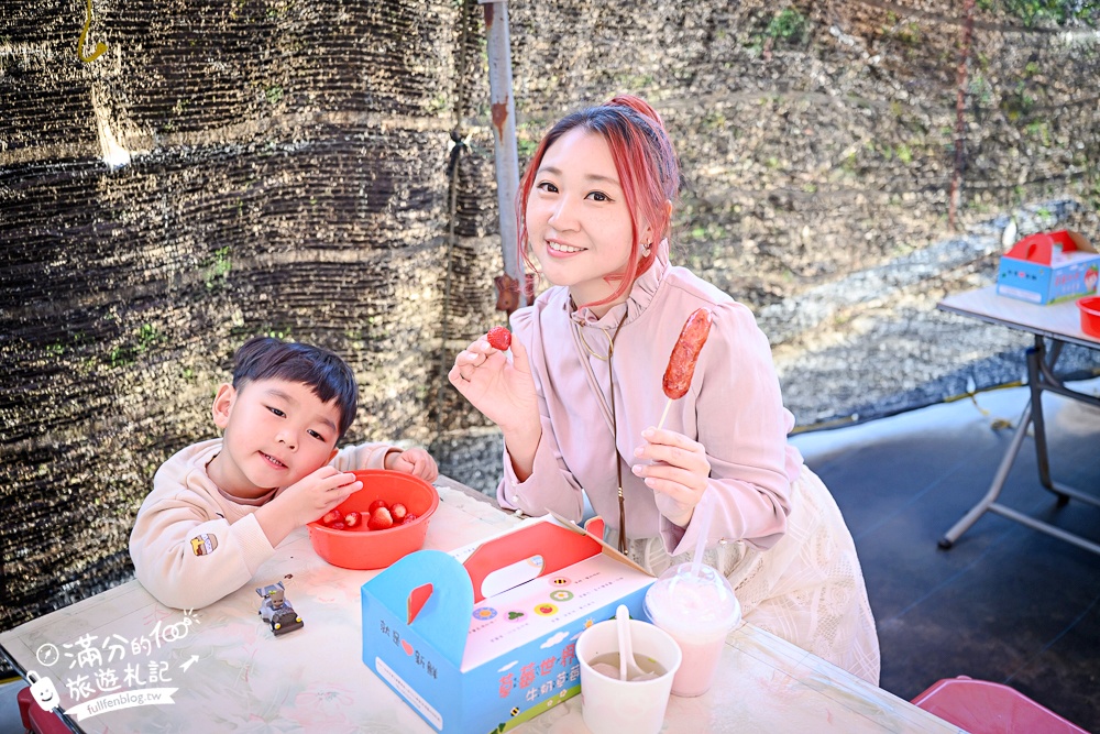 【草莓世界】台中免門票親子草莓園.超大高架草莓&地植草莓,還能玩拍草莓公仔吃草莓料理! 【草莓世界】台中免門票親子草莓園.超大高架草莓&地植草莓,還能玩拍草莓公仔吃草莓料理!