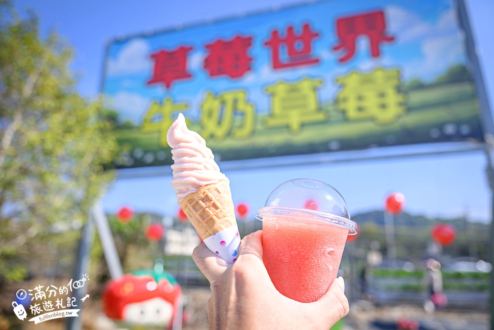【草莓世界】台中免門票親子草莓園.超大高架草莓&地植草莓,還能玩拍草莓公仔吃草莓料理! 【草莓世界】台中免門票親子草莓園.超大高架草莓&地植草莓,還能玩拍草莓公仔吃草莓料理!