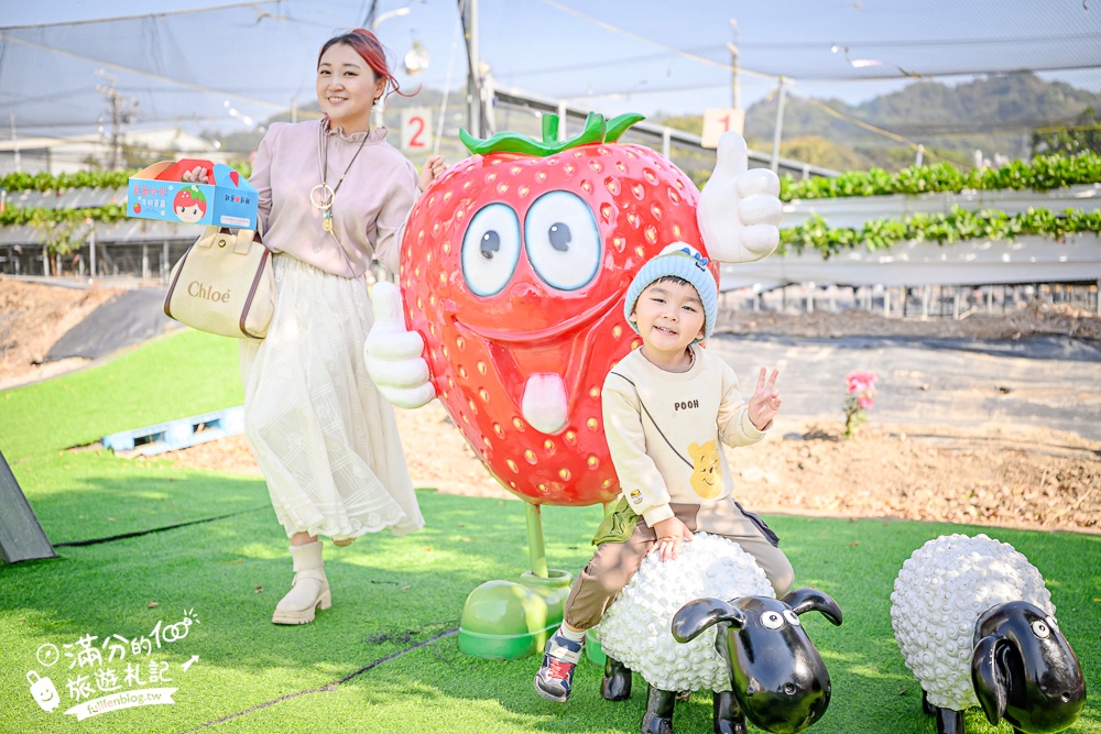【草莓世界】台中免門票親子草莓園.超大高架草莓&地植草莓,還能玩拍草莓公仔吃草莓料理! 【草莓世界】台中免門票親子草莓園.超大高架草莓&地植草莓,還能玩拍草莓公仔吃草莓料理!