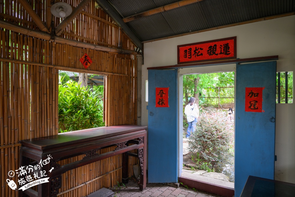 台中【田寮農莊】台中落羽松庭院餐廳,純樸鄉村風~療癒的水上蓮花池步道!